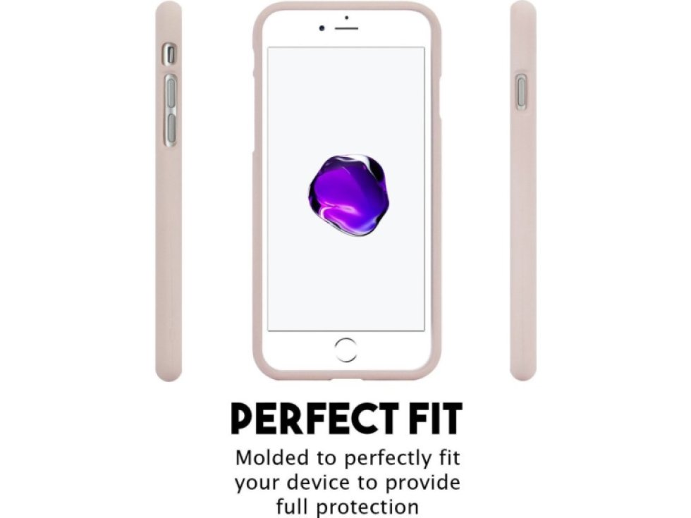 Ochranný kryt pro iPhone 7 PLUS / 8 PLUS - Mercury, Soft Feeling Pink Sand