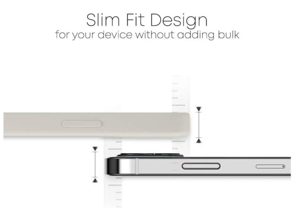 Ochranný kryt pro iPhone 12 / 12 Pro - Mercury, Silicone Stone