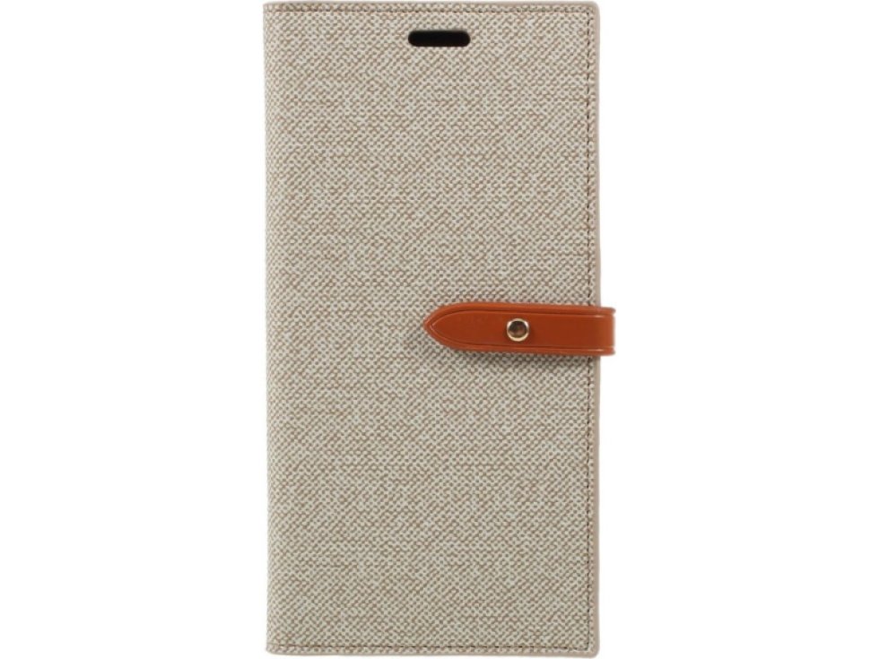 Pouzdro / kryt pro iPhone XS MAX - Mercury, Milano Diary Beige/Brown