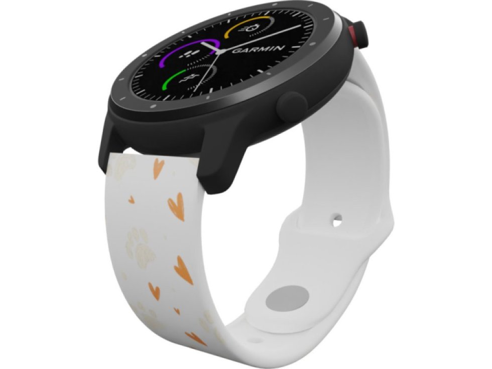 TLAPIČKY SE SRDÍČKY řemínek 20 mm