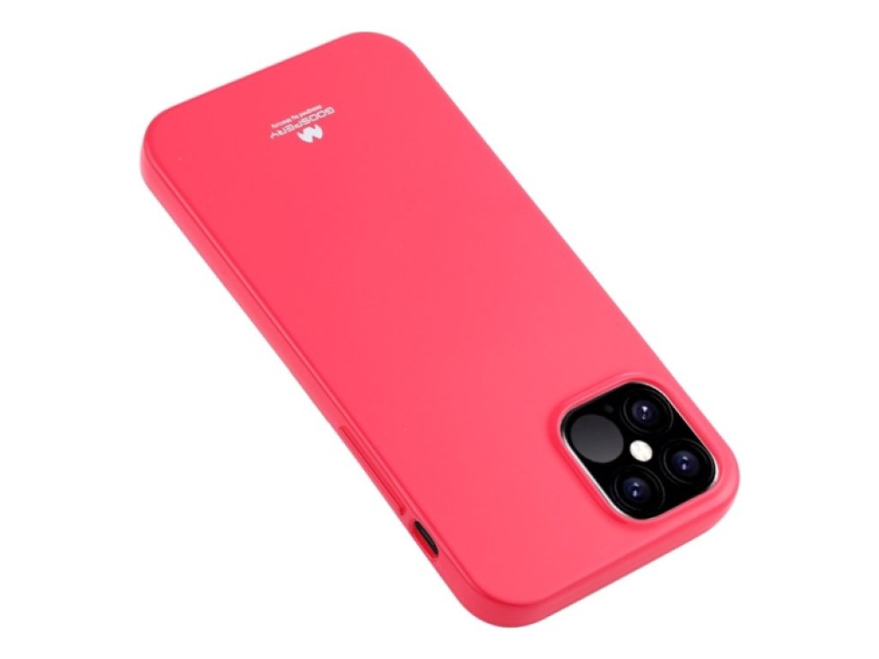 Ochranný kryt pro iPhone 12 Pro MAX - Mercury, Jelly HotPink