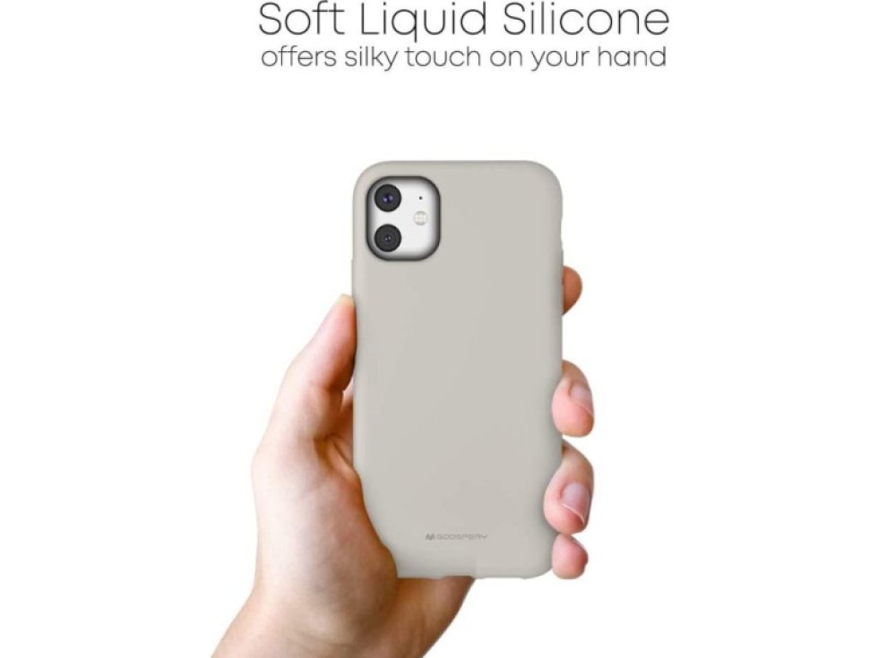 Ochranný kryt pro iPhone 11 - Mercury, Silicone Stone