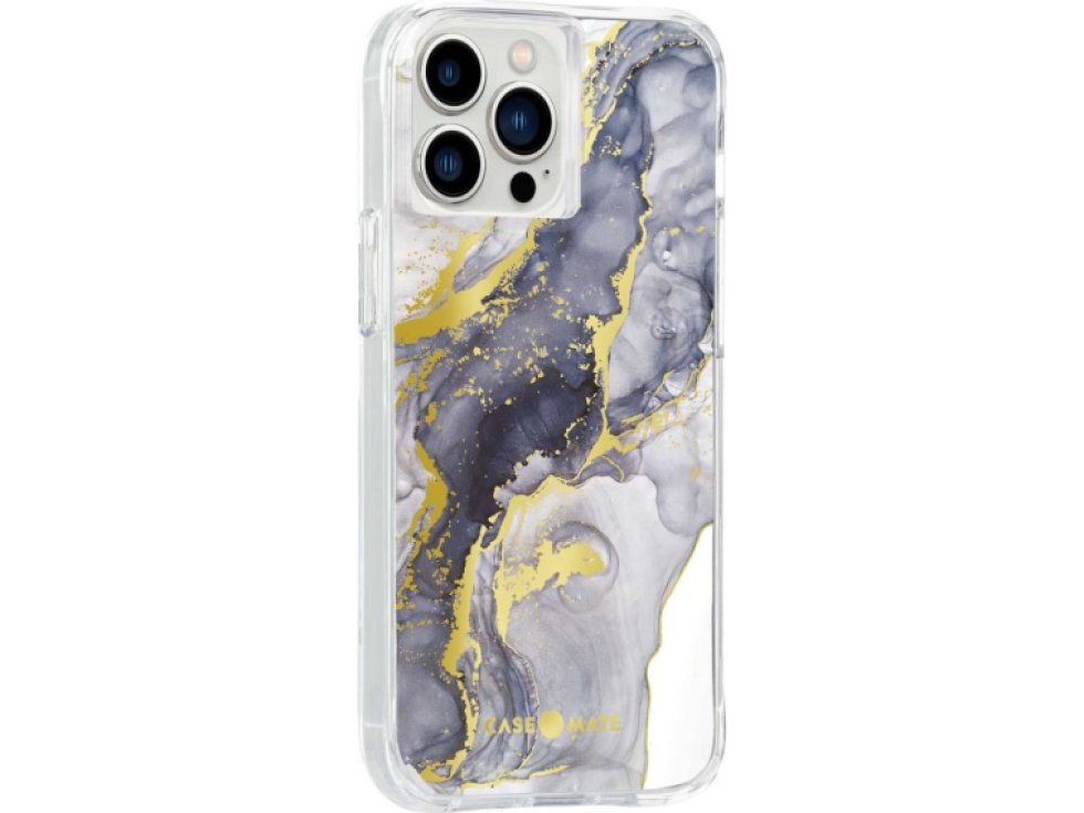 Tough Print pro iPhone 12 Pro MAX / 13 Pro MAX CM047452 modrá