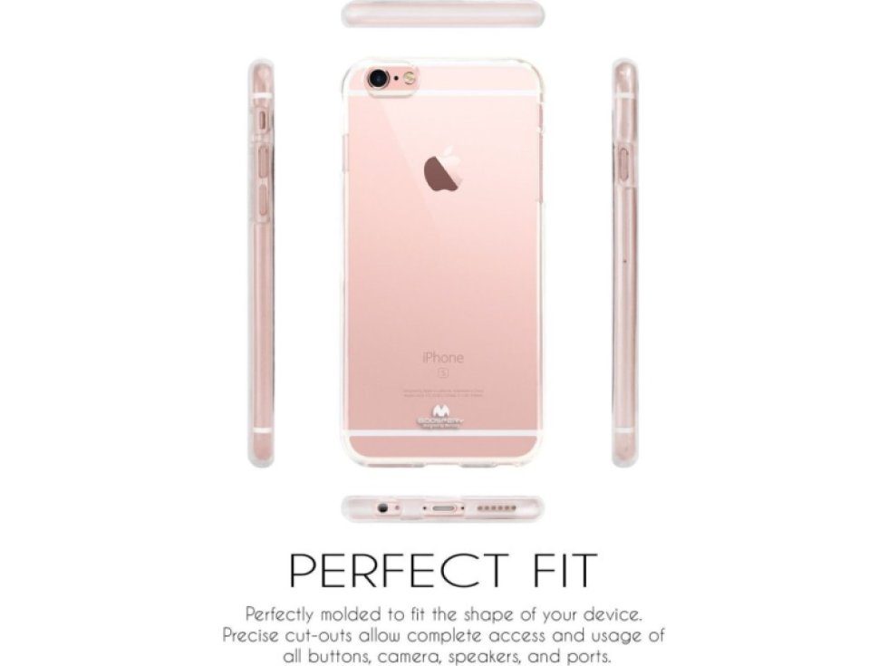 Ochranný kryt pro iPhone 6 PLUS / 6S PLUS - Mercury, Jelly Transparent