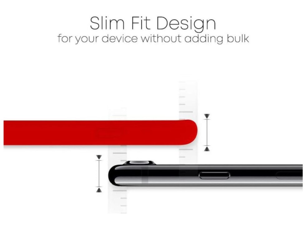 Ochranný kryt pro iPhone 7 / 8 / SE (2020/2022) - Mercury, Silicone Red