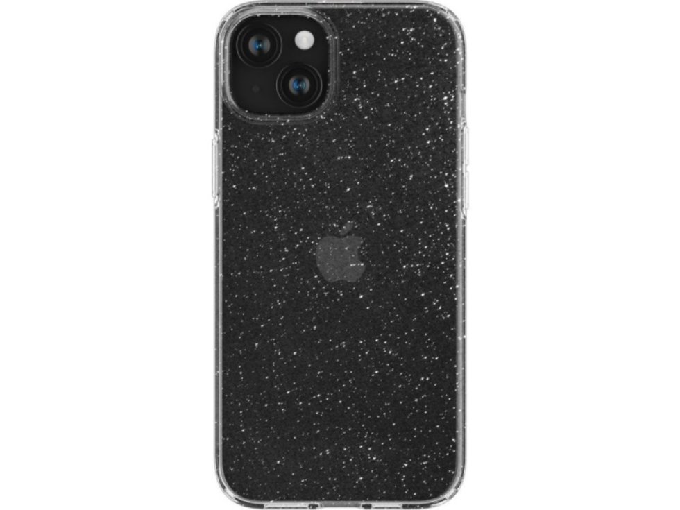 Ochranný kryt na iPhone 15 - Spigen, Liquid Crystal Glitter Crystal