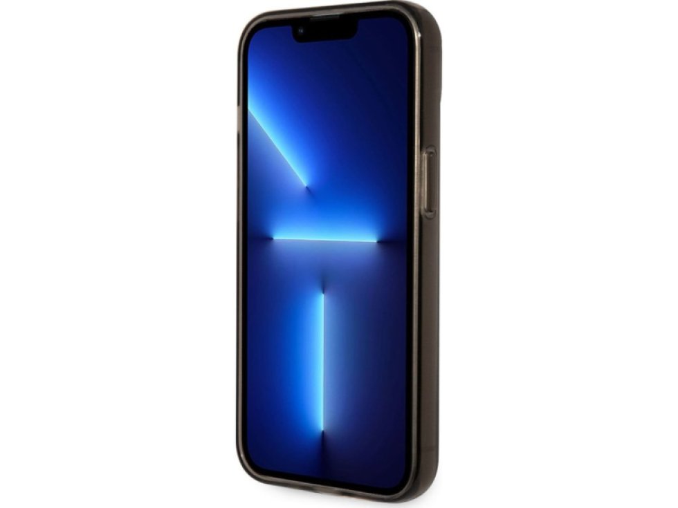 Ochranný kryt pro iPhone 14 PLUS - Karl Lagerfeld, IML Ikonik NFT Black KLHCP14MHNIKTCK