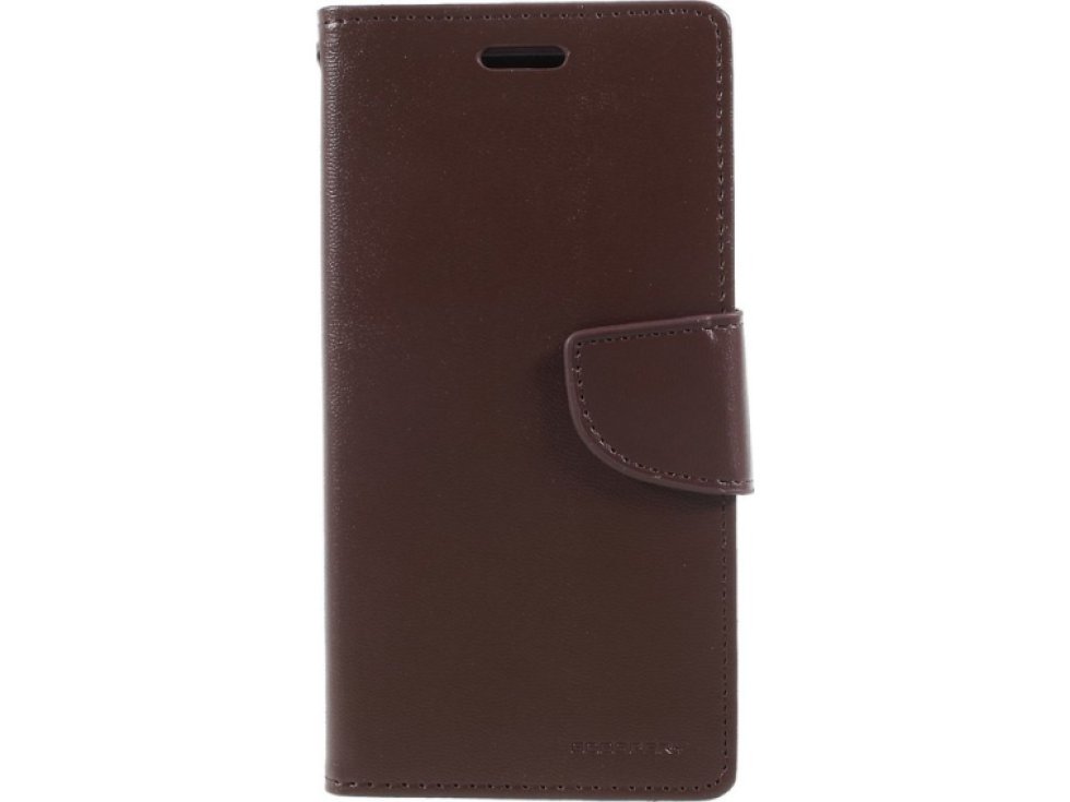Pouzdro / kryt pro iPhone XS / X - Mercury, Bravo Diary BROWN