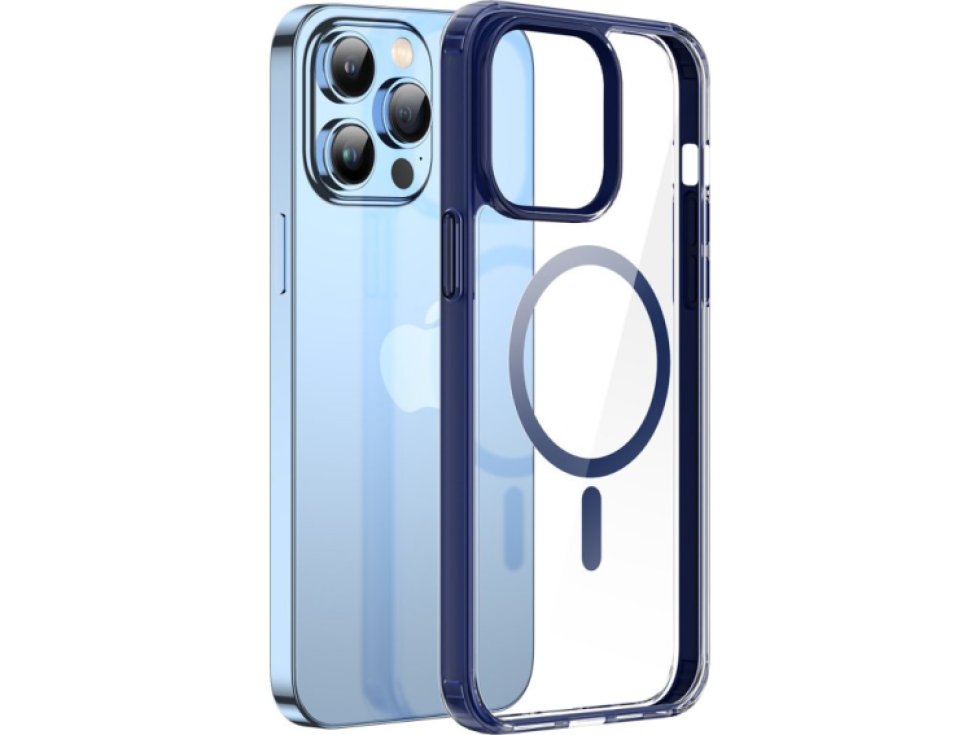Ochranný kryt pro iPhone 14 Pro MAX - DuxDucis, Clin2 Blue with MagSafe