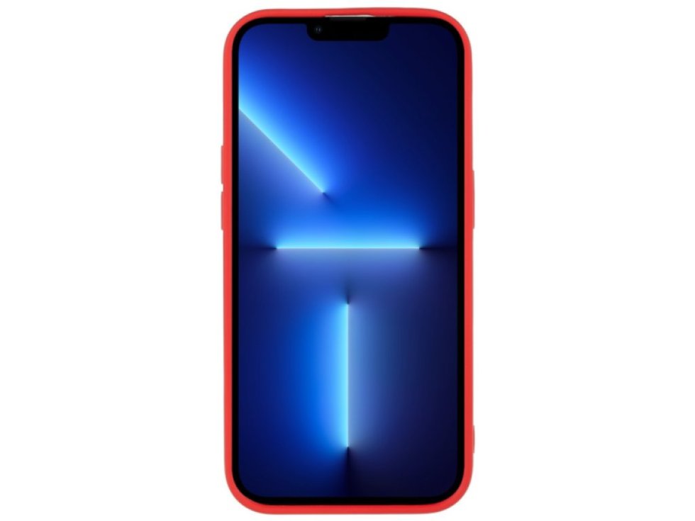 Ochranný kryt na iPhone 15 Pro - Mercury, Soft Feeling Red