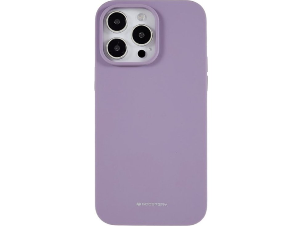 Ochranný kryt pro iPhone 14 Pro - Mercury, Silicone Purple