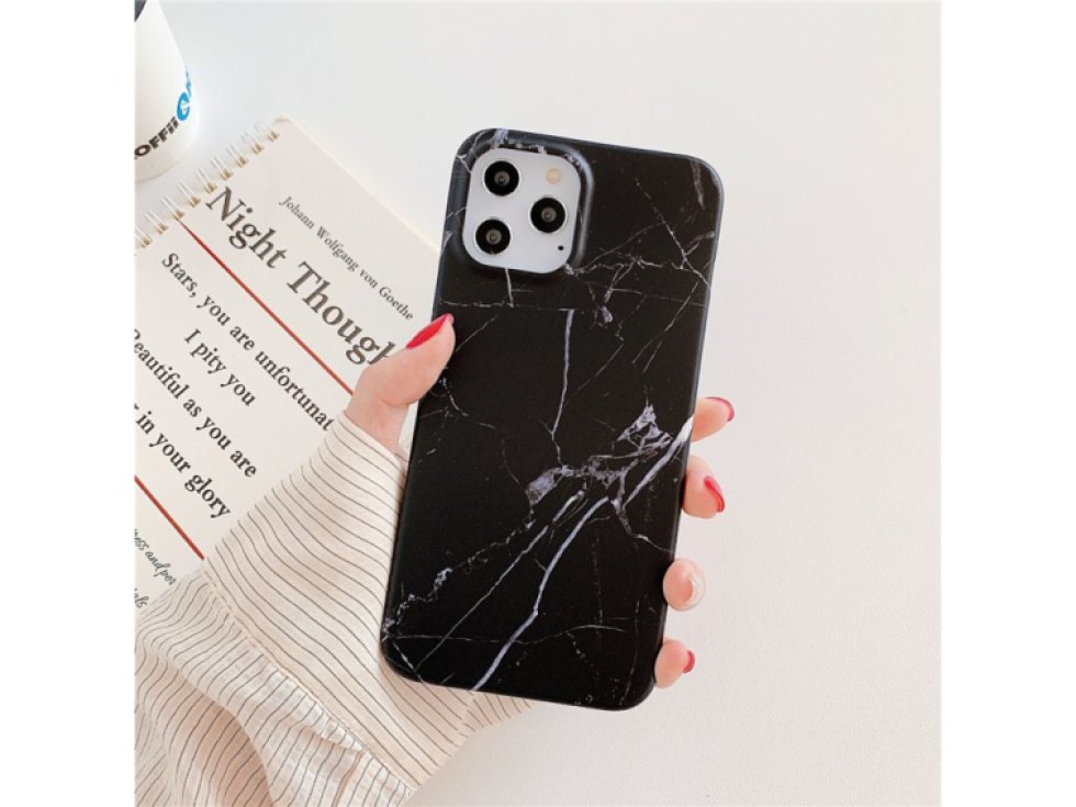 Ochranný kryt pro iPhone 13 Pro MAX - Marble Black