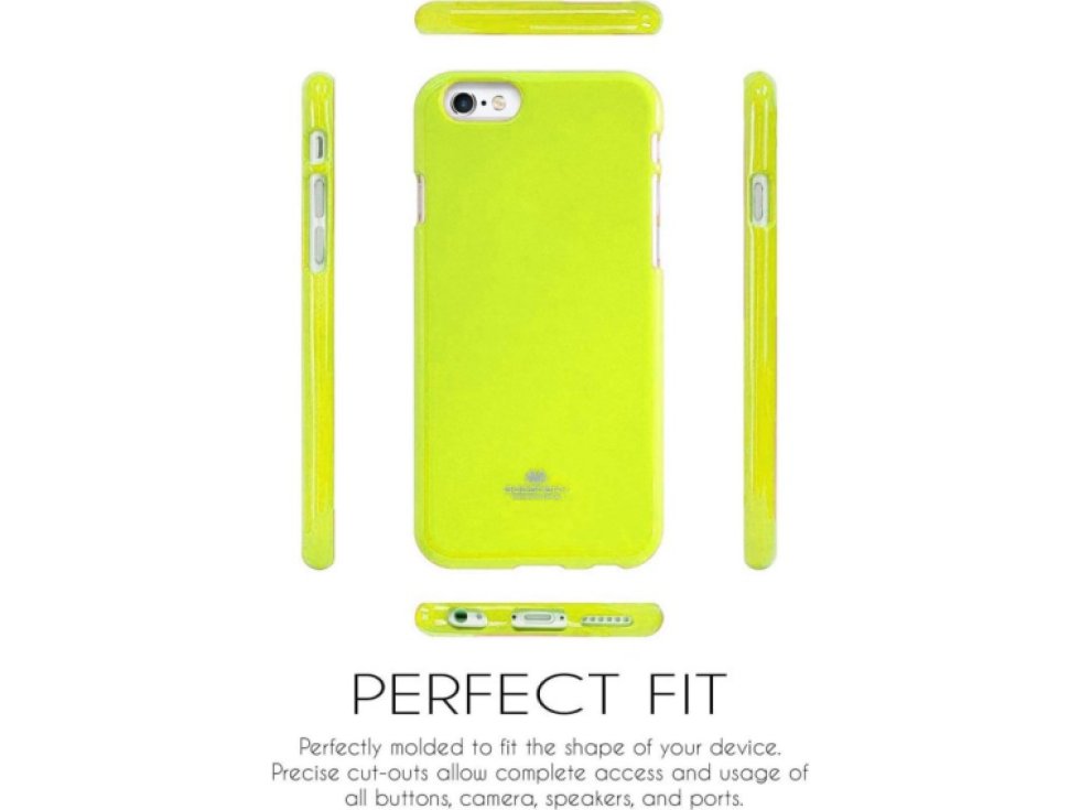 Ochranný kryt pro iPhone 6 PLUS / 6S PLUS - Mercury, Fluorscence Jelly Lime