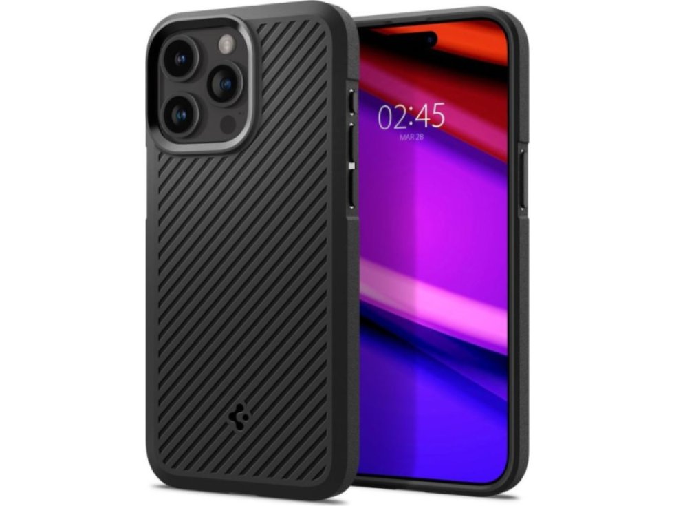 Ochranný kryt na iPhone 15 Pro - Spigen, Core Armor Black
