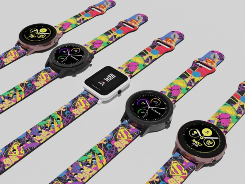 SUPERMAN - GRAFFITI řemínek 20 mm