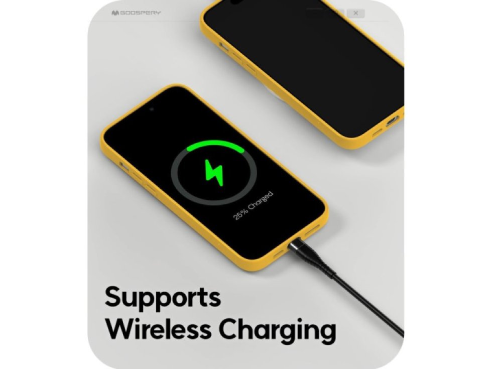 Ochranný kryt na iPhone 15 Pro MAX - Mercury, Jelly Yellow