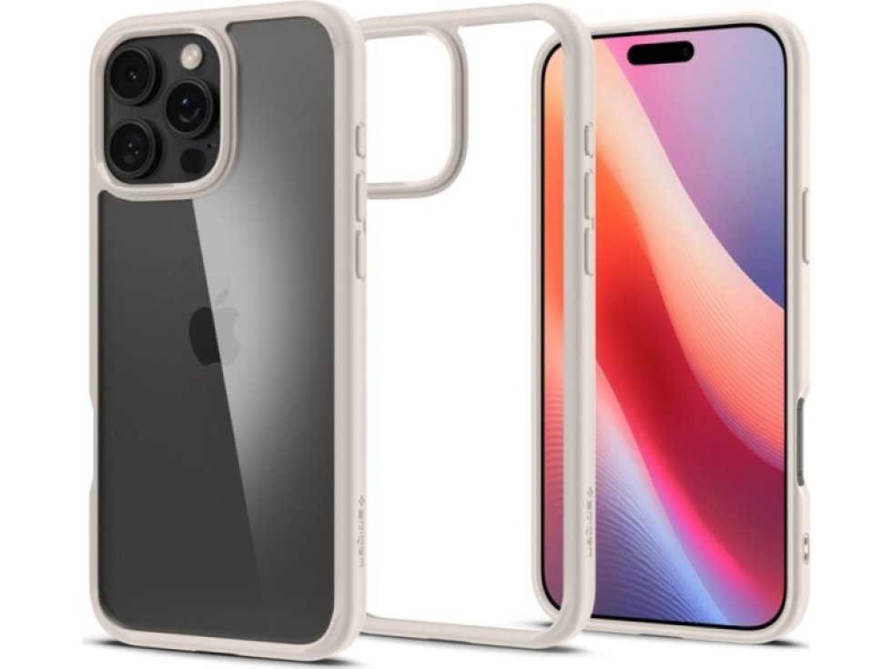 Ochranný kryt na iPhone 16 Pro - Spigen, Ultra Hybrid Natural Titanium