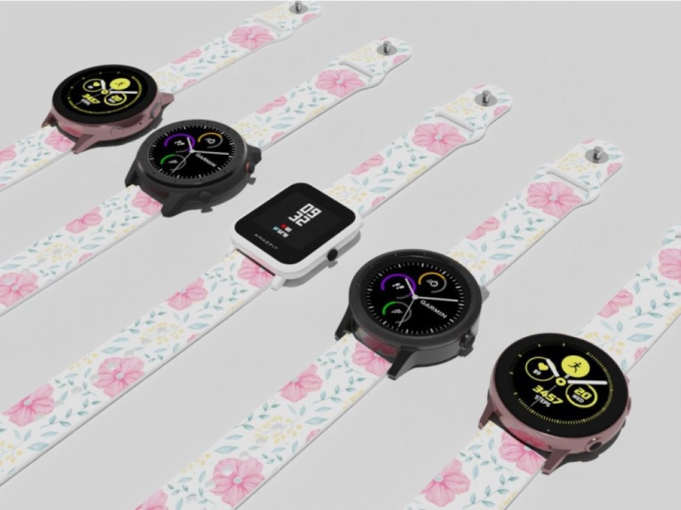 IBIŠEK RŮŽOVÝ řemínek 22 mm