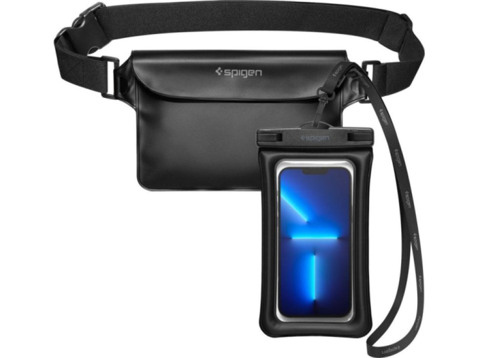 Plážová sada - Spigen, A621 Case & Waist Bag