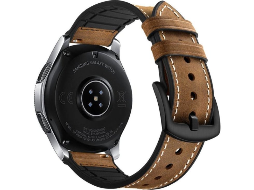 Řemínek pro Samsung Galaxy Watch 45mm - Tech-Protect, Osoband Brown