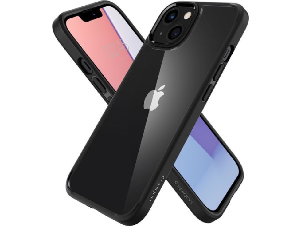 Ochranný kryt pro iPhone 13 - Spigen, Ultra Hybrid Matte Black