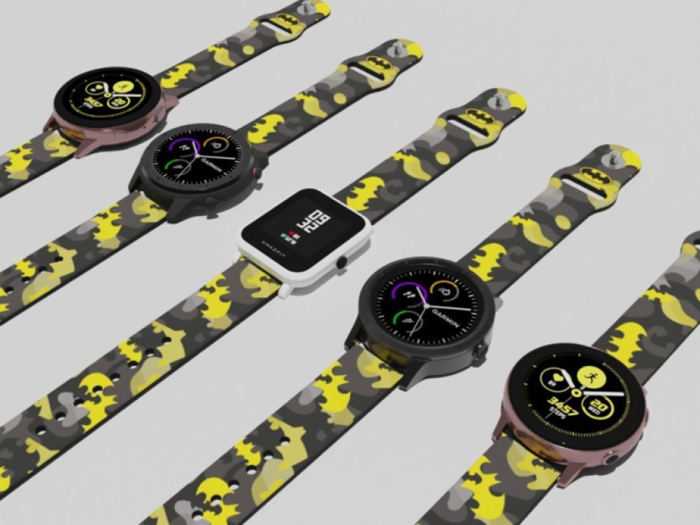 BATMAN - ŽLUTO-ČERNÝ ZNAK řemínek 22 mm