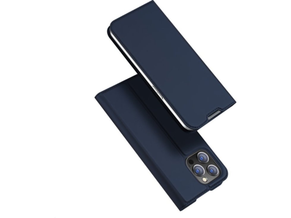 Knížkové pouzdro pro iPhone 14 Pro - DuxDucis, SkinPro Blue