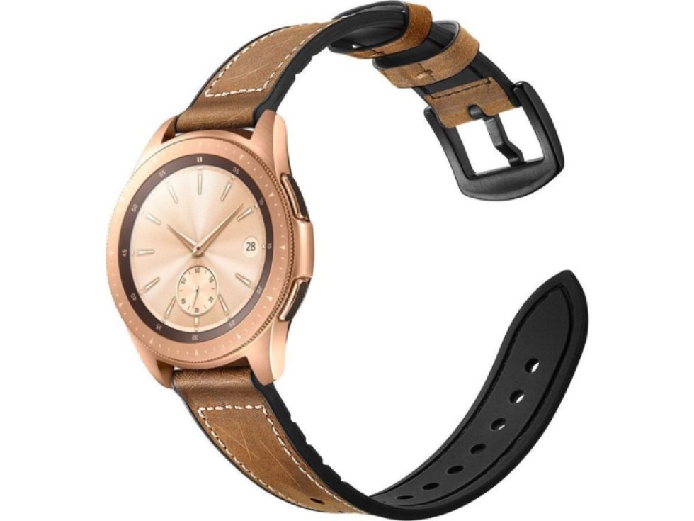 Řemínek pro Samsung Galaxy Watch 45mm - Tech-Protect, Osoband Brown