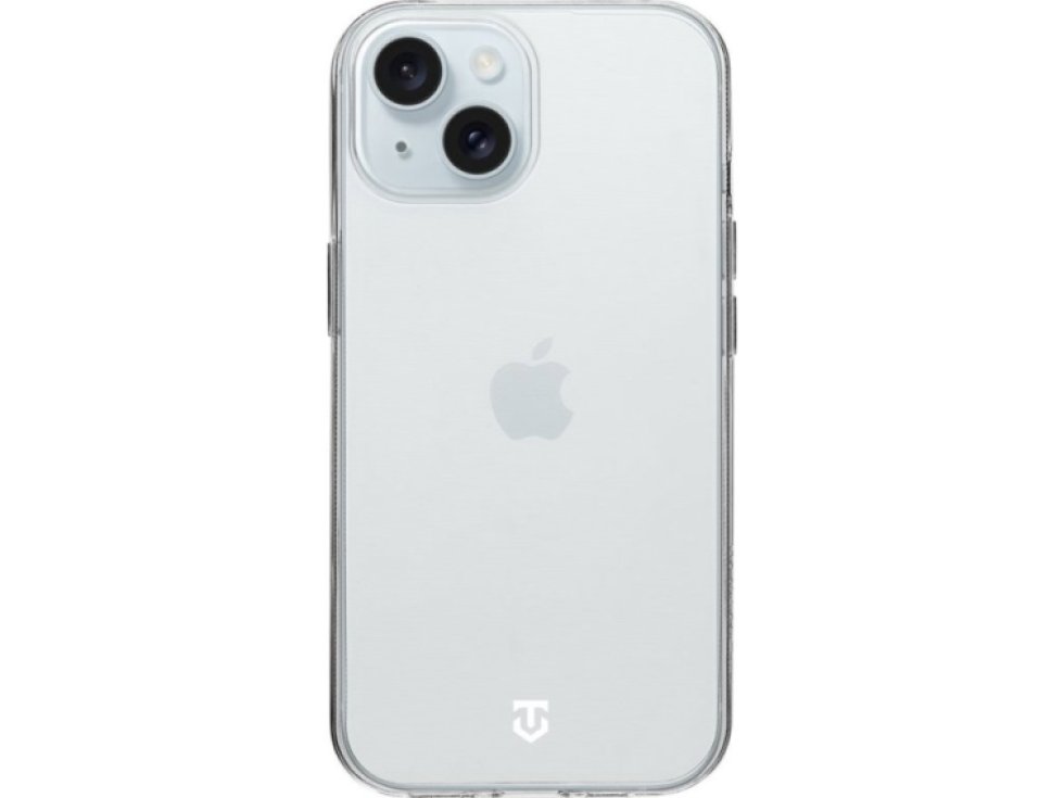 Ochranný kryt pro iPhone 15 - Tactical, TPU Transparent