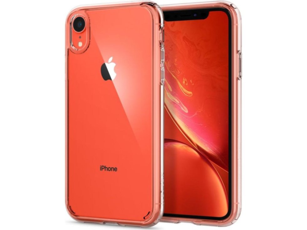 Ochranný kryt pro iPhone XR - Spigen, Ultra Hybrid Crystal 064CS24873