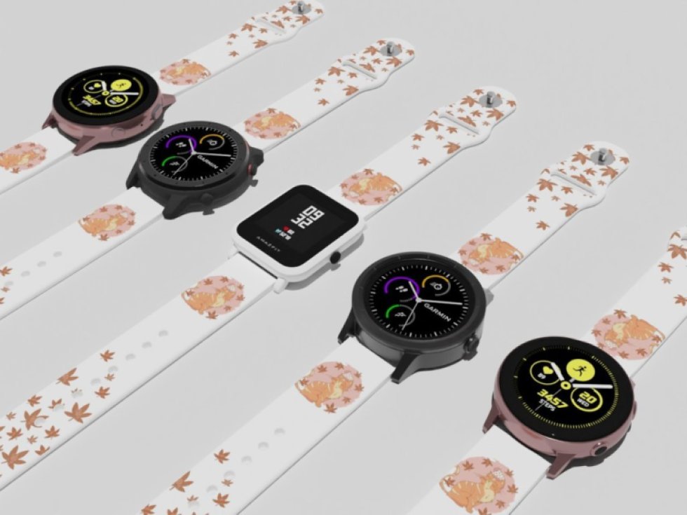 KOČKA V LISTÍ řemínek 20 mm