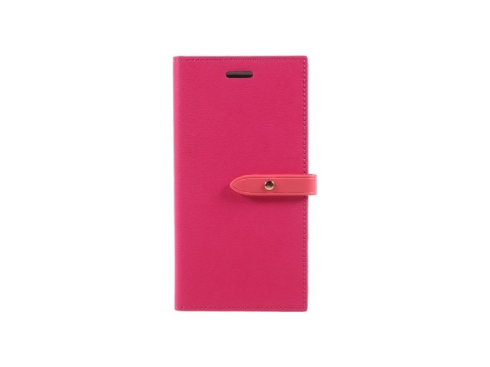 Pouzdro / kryt pro iPhone XS / X - Mercury, Romance Diary HOTPINK/PINK