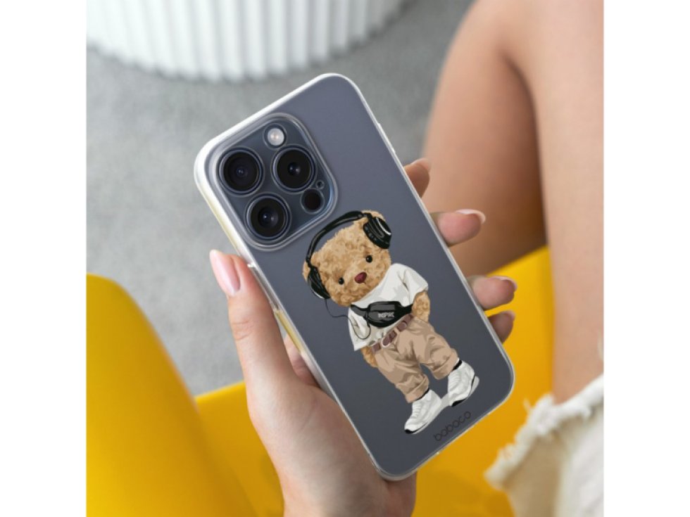 Ochranný kryt na iPhone 14 - Babaco, Teddy Trendy 001 BPCTEDDY22541