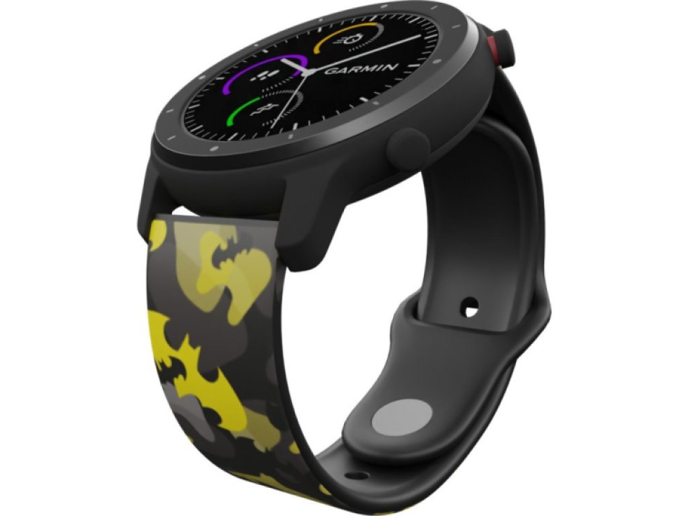 BATMAN - ŽLUTO-ČERNÝ ZNAK řemínek 22 mm