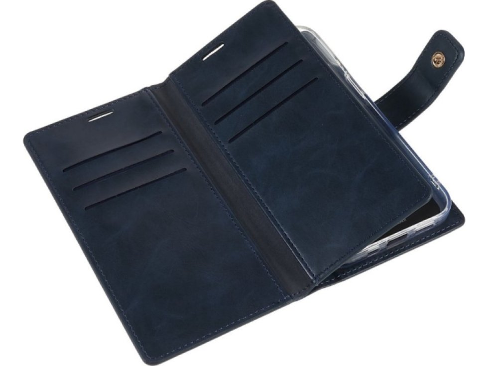 Ochranné pouzdro na iPhone 15 - Mercury, Mansoor Diary Navy