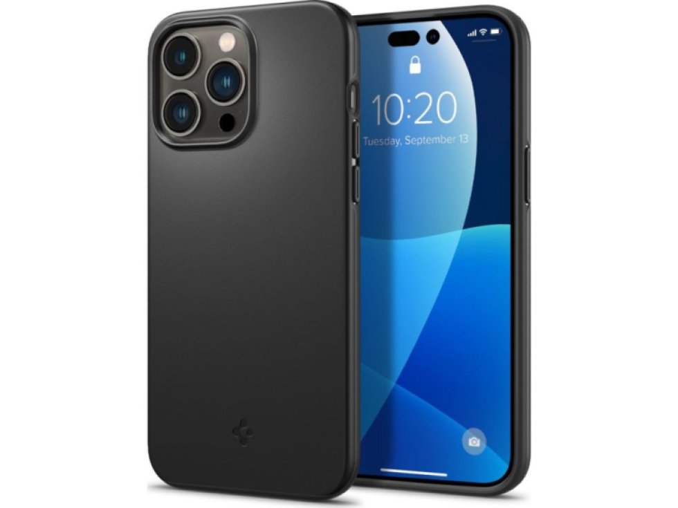 Ochranný kryt pro iPhone 14 Pro MAX - Spigen, Thin Fit Black