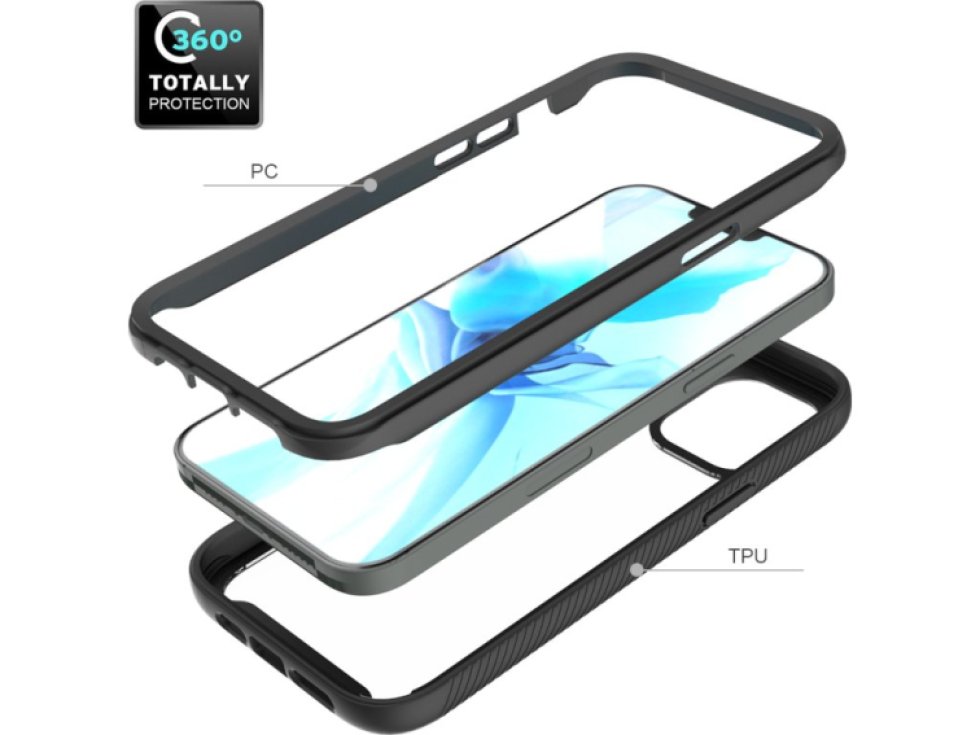 Ochranný kryt pro iPhone 12 Pro MAX - Shockproof Black