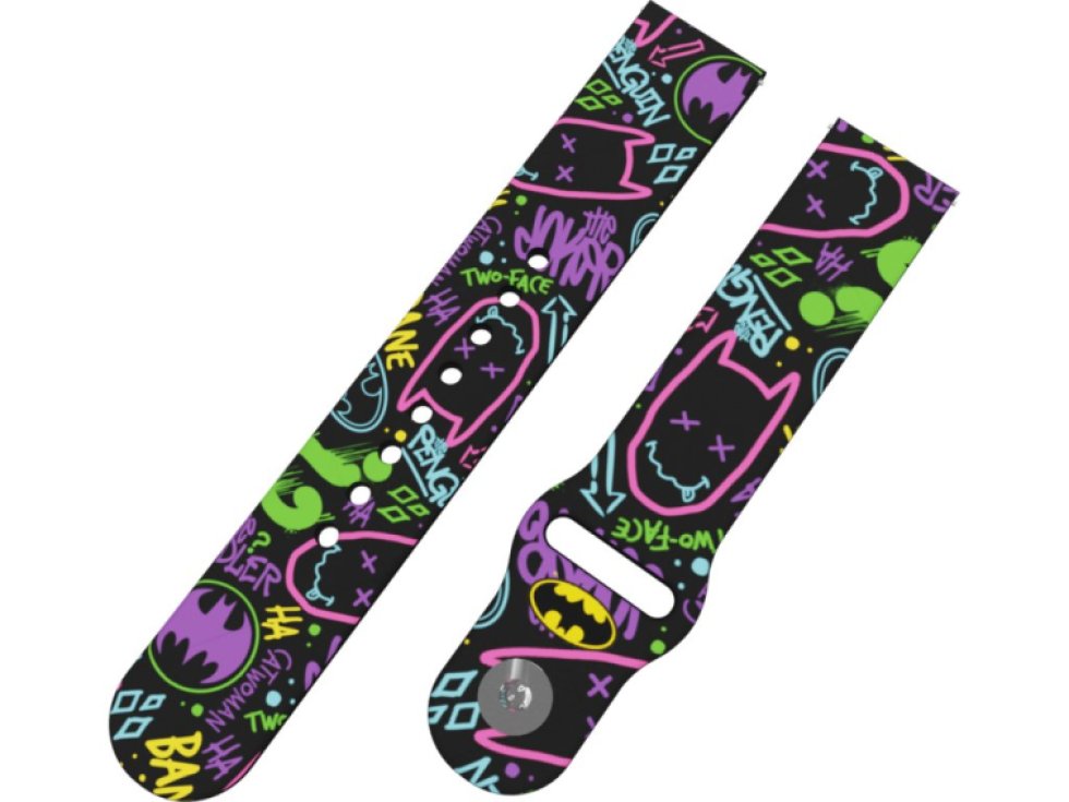 BATMAN - GRAFFITI řemínek 22 mm