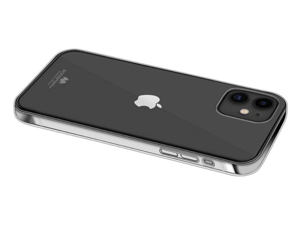 Ochranný kryt pro iPhone 12 mini - Mercury, Jelly Transparent