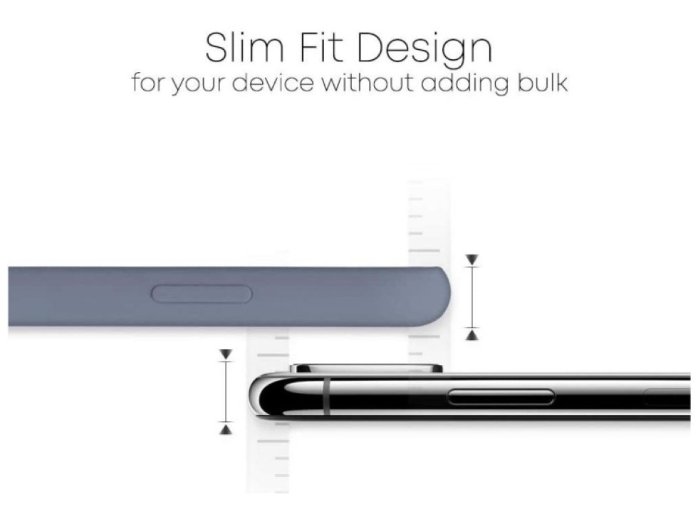 Ochranný kryt pro iPhone 11 - Mercury, Silicone Lavender Gray