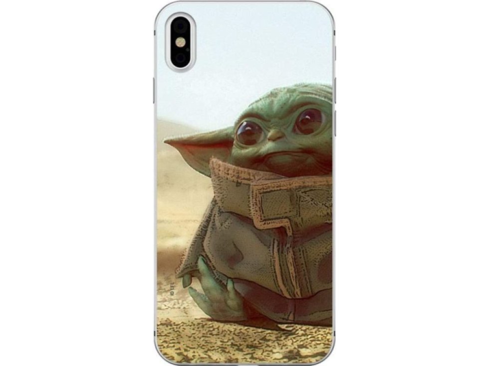 Ochranný kryt pro iPhone XS / X - Star Wars, Baby Yoda 003 SWPCBYODA654