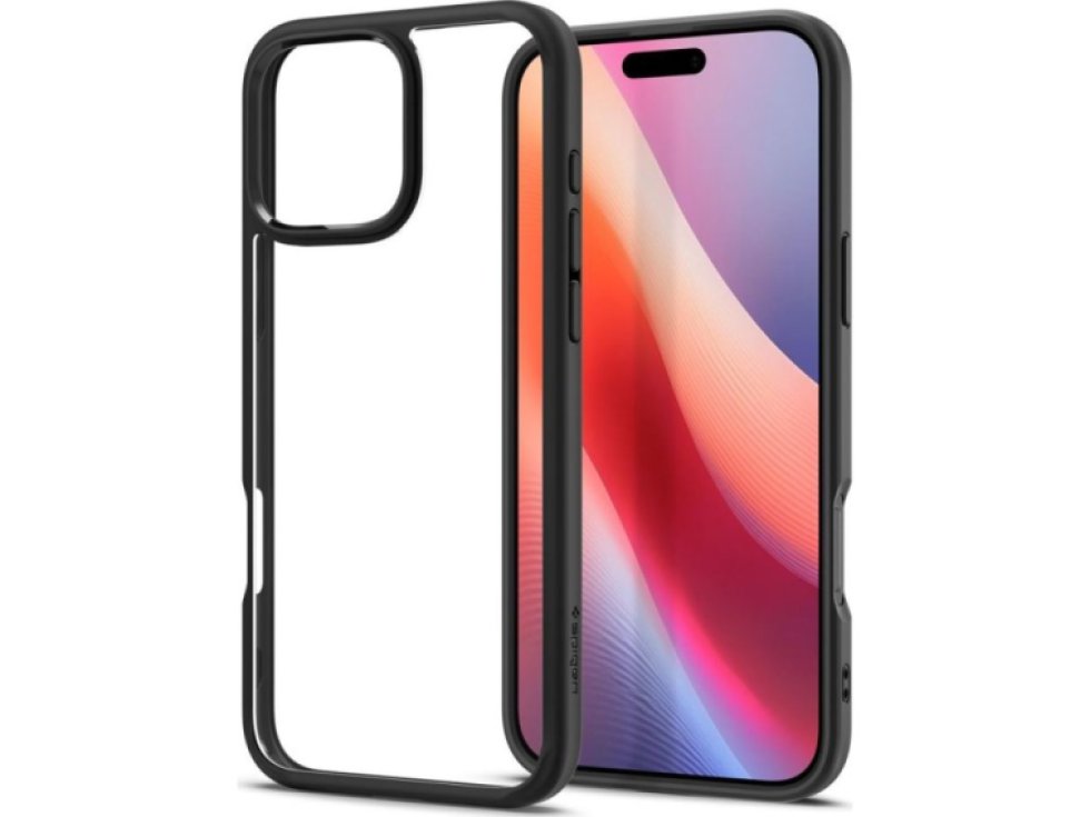 Ochranný kryt na iPhone 16 Pro - Spigen, Ultra Hybrid Matte Black