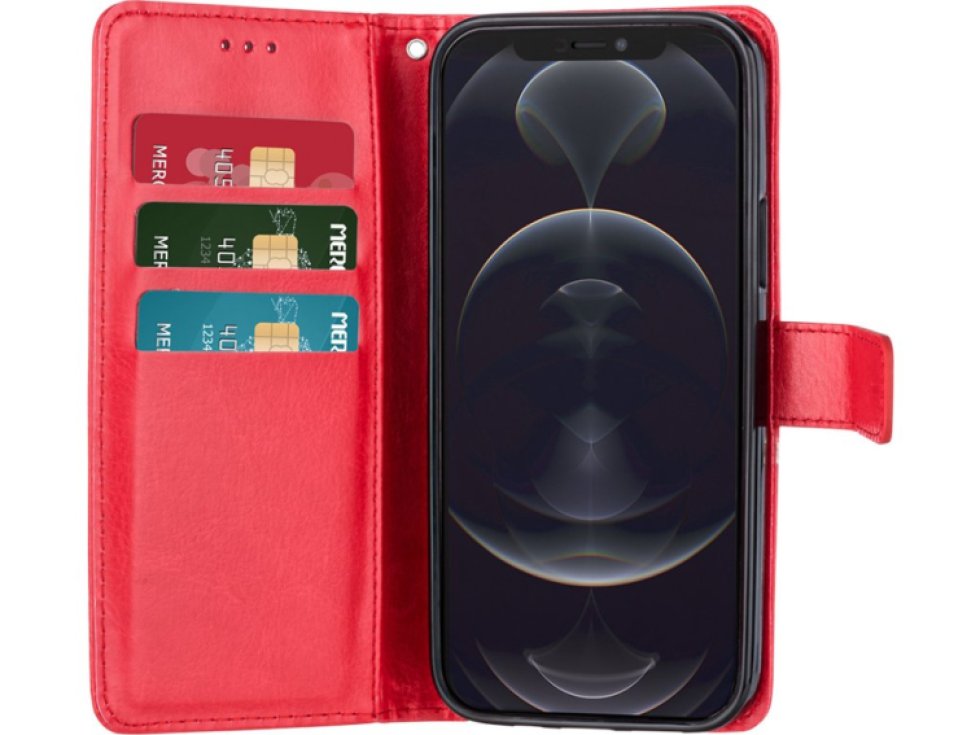 Ochranné pouzdro pro iPhone 13 Pro MAX - Mercury, Super Diary Red