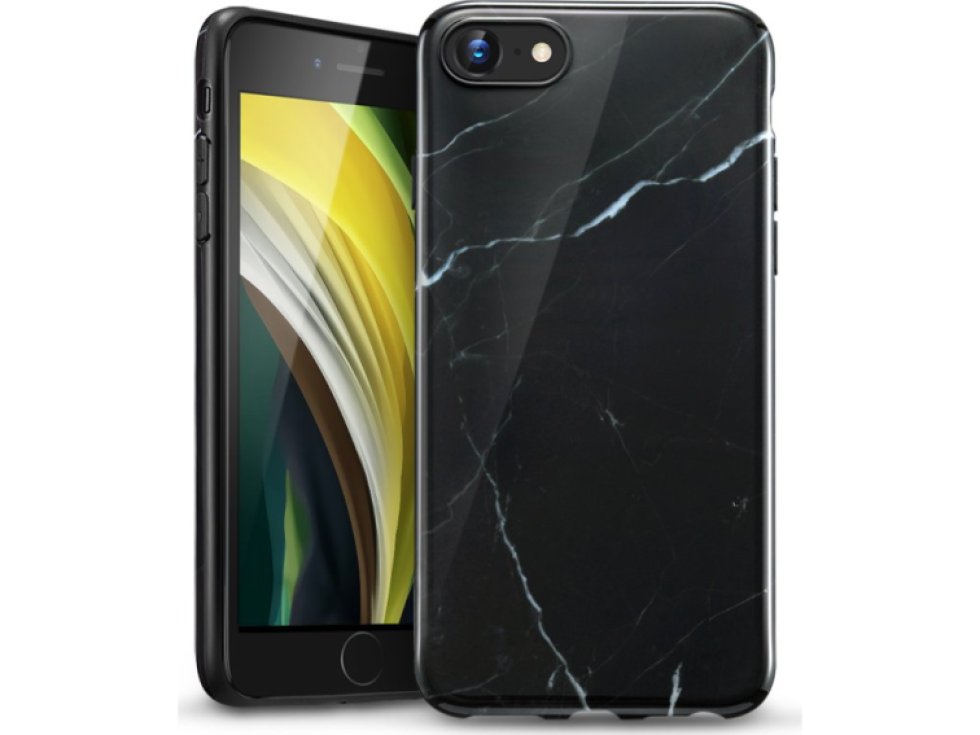 Ochranný kryt pro iPhone 7 / 8 / SE (2020/2022) - ESR, Marble Black 3C01194860101