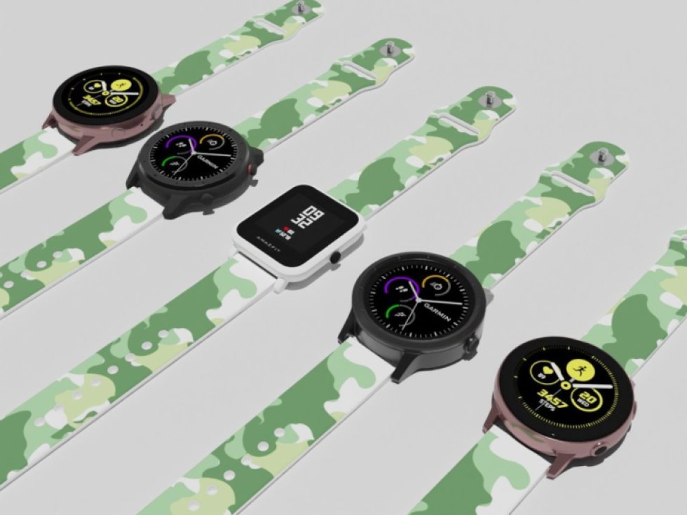 MASKÁČ ZELENÝ řemínek 22 mm