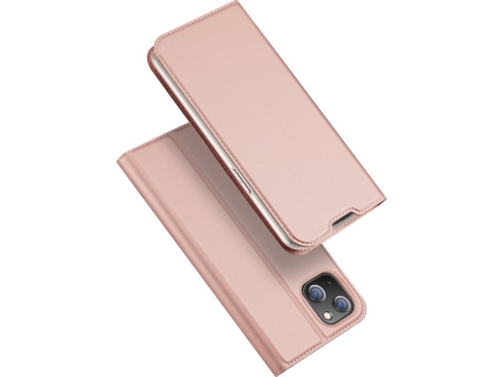Knížkové pouzdro pro iPhone 14 PLUS - DuxDucis, SkinPro Rose