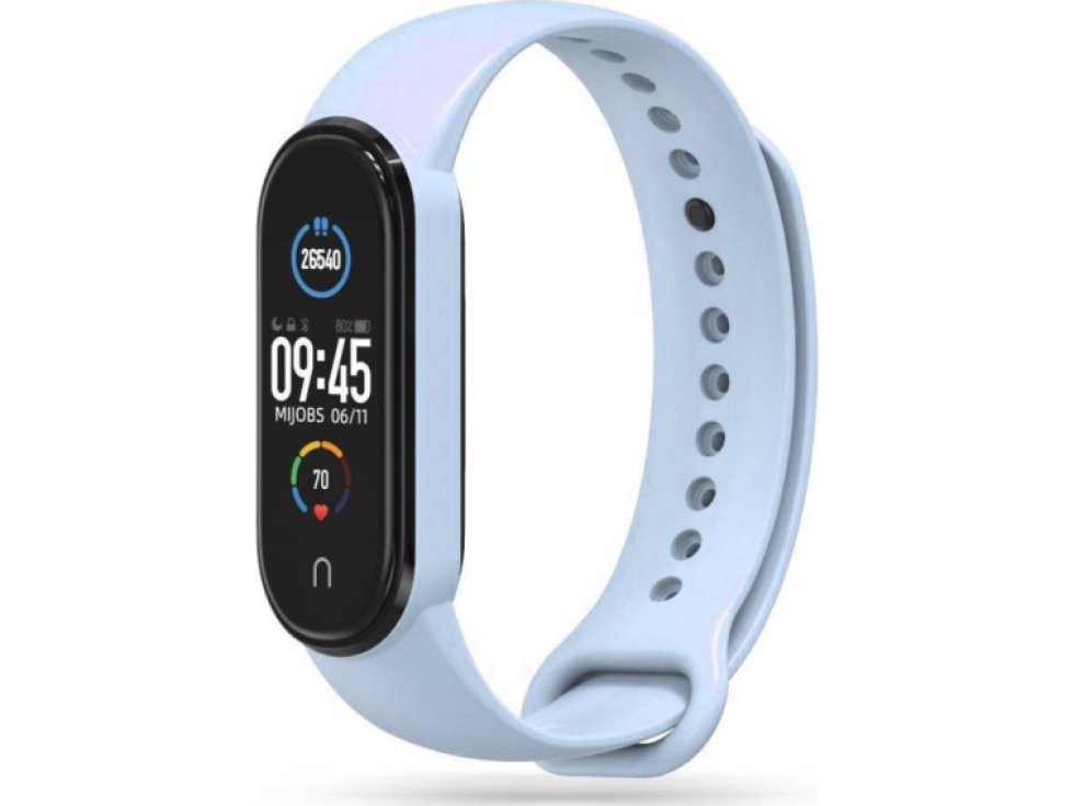 Řemínek pro Xiaomi Mi Band 5 / 6 / 7 - Tech-Protect, Iconband Sky Blue