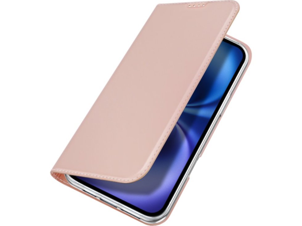 Knížkové pouzdro na iPhone 16 PLUS - DuxDucis, SkinPro Rose