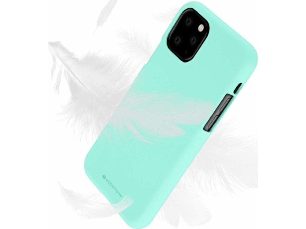Ochranný kryt pro iPhone 11 Pro - Mercury, Soft Feeling Mint