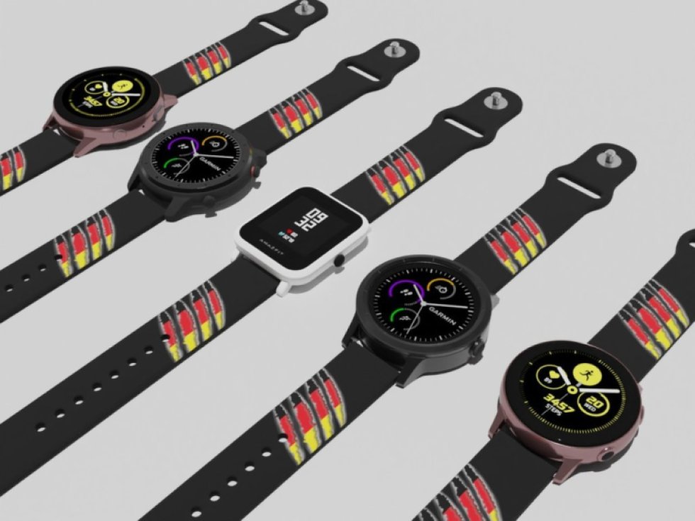 NĚMECKÁ VLAJKA řemínek 20 mm